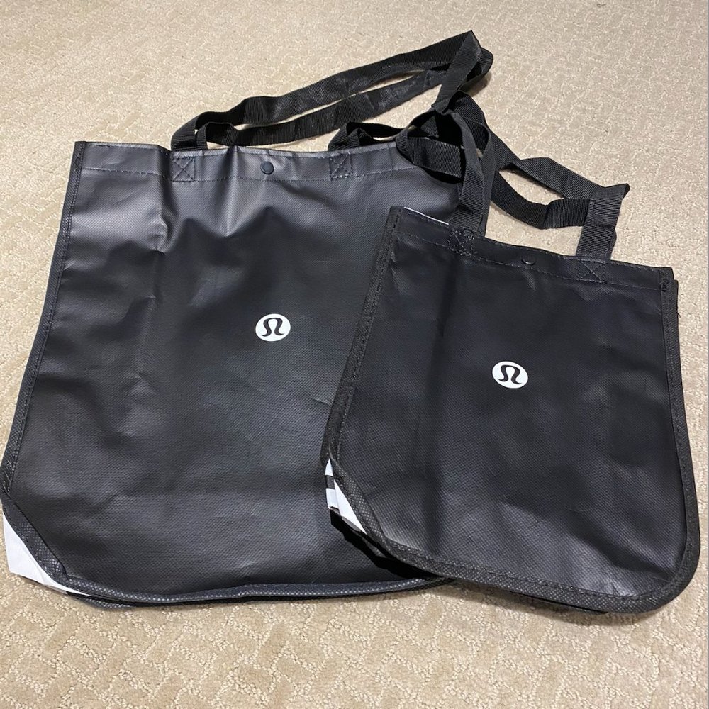 NEW Lululemon shopping bags lot of 2